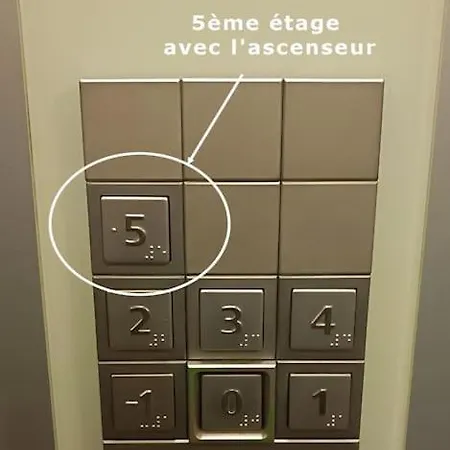 Central, Vue Sur Le Parc, Parking Prive Gratuit * Καν